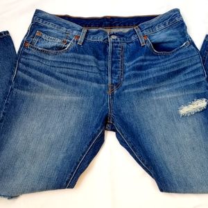 Levi Strauss 501 jeans CT customized and tapered